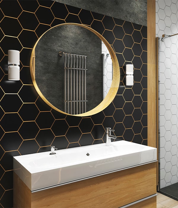 Contemporary bathroom design