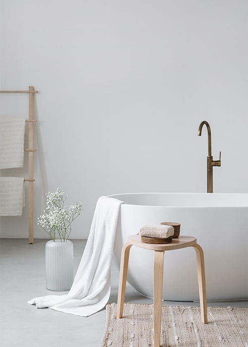 Beautifully designed bathroom with premium finishes